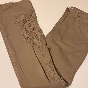 Moschino Beige Casual Pants